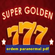 ordem paranormal pdf